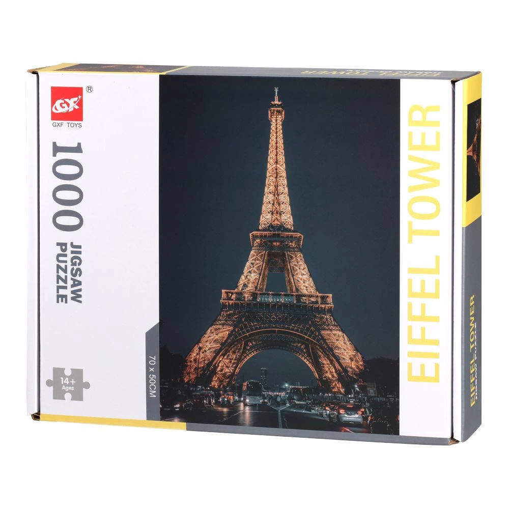 Puzzle Ajfelova kula 1000 delova – velika slagalica sa motivom Pariza, kvalitetne papirne puzzle za decu i odrasle, kreativna i edukativna zabava