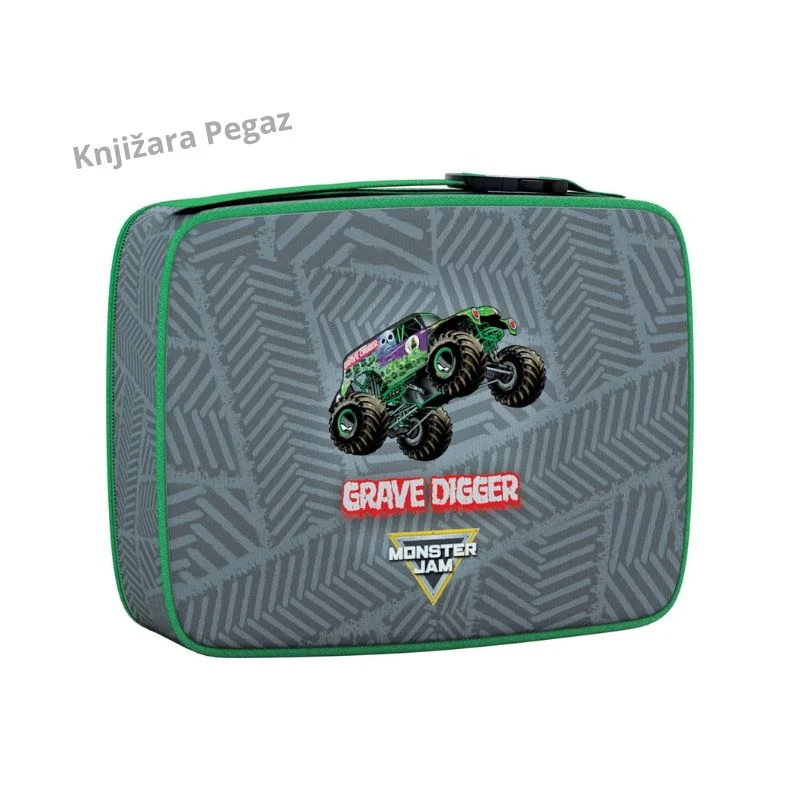 Eurographics Grave Digger Monster Jam Puzzle 100 delova i termo torba za užinu za decu 5+ 9100-5938