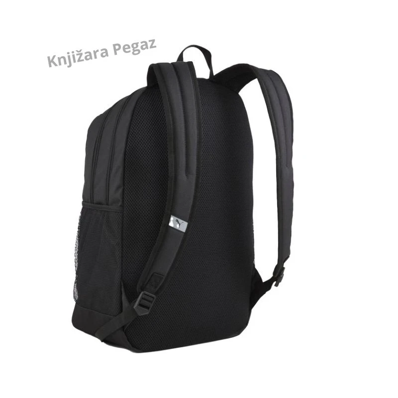 PUMA Buzz ranac crni, školski ranac sa 2 pregrade, vodootporan ranac za školu, fakultet i treni