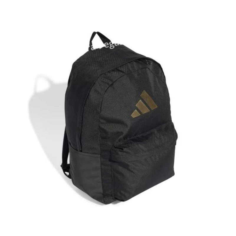 Adidas Classic Bars crni unisex ranac za školu, posao, trening i putovanja sa džepom za laptop IS7048 