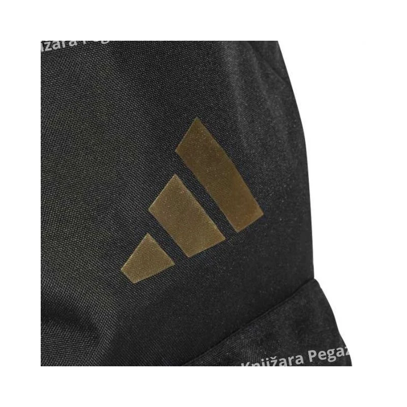 Adidas Classic Bars crni unisex ranac za školu, posao, trening i putovanja sa džepom za laptop IS7048 