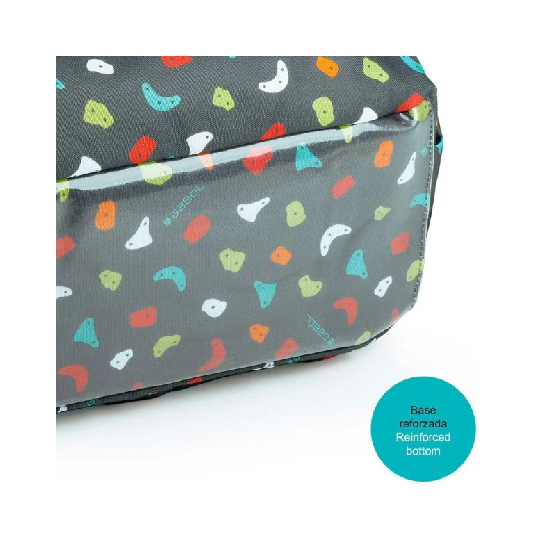 Gabol Climb školski ranac ergonomski 21L 32x44x18 cm – ranac za školu sa ojačanim dnom