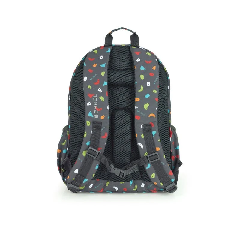 Gabol Climb školski ranac ergonomski 21L 32x44x18 cm – ranac za školu sa ojačanim dnom