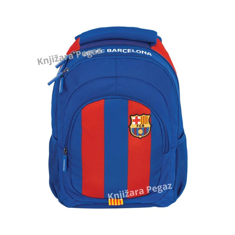 Ranac đački anatomski 3 zipa FC Barcelona 24/25 Astra AB330 502024133 plavo-crveni