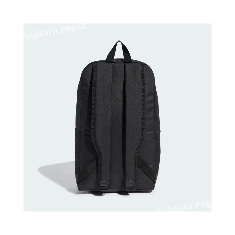 Adidas Linear crno-beli sportski ranac, unisex ranac za školu, trening, posao i putovanja JD9556