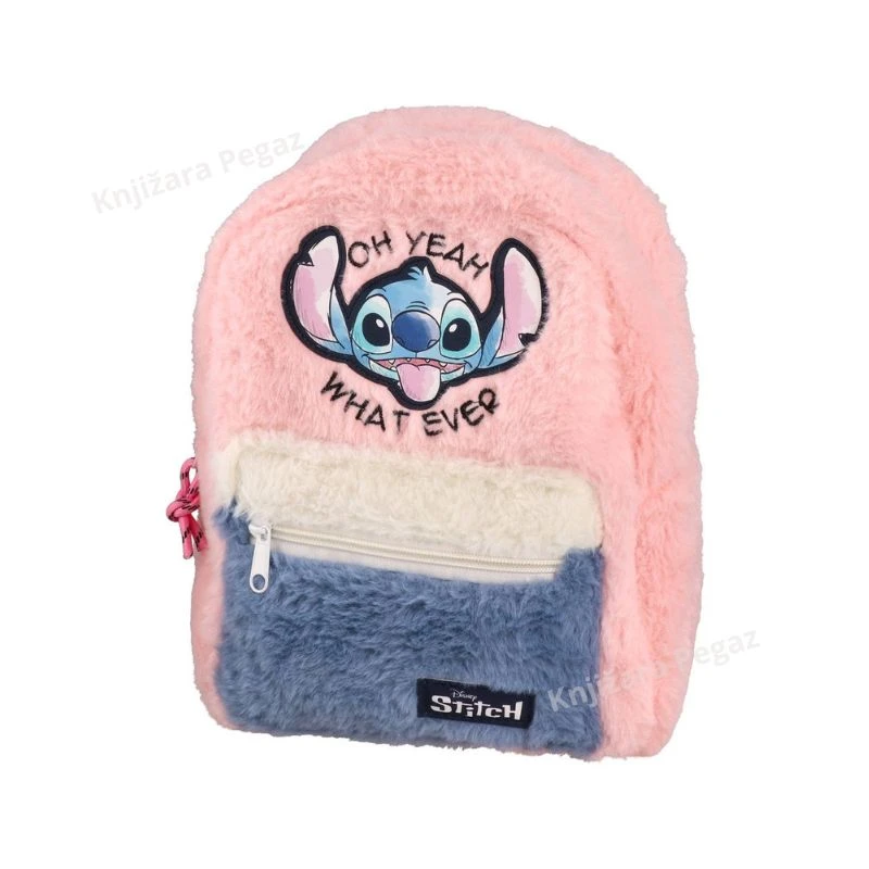 Stitch predškolski plišani dečiji ranac, model 325016
