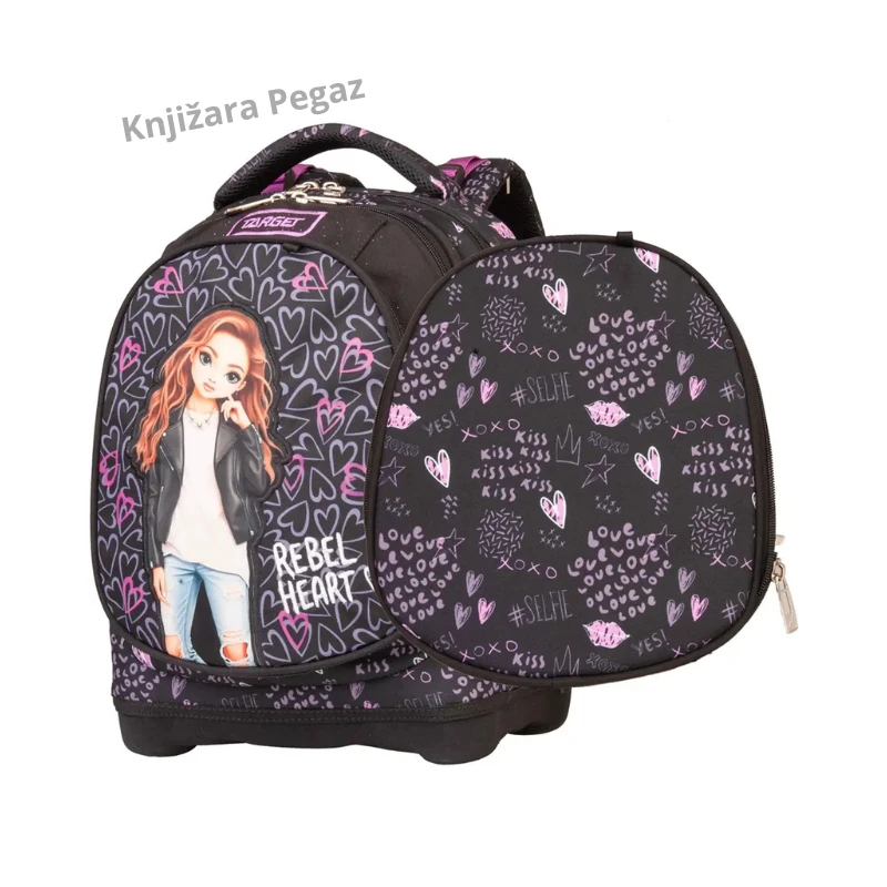Target Rebel Heart Superlight 2 Face anatomski školski ranac 22L lagan 840g za osnovce 29598