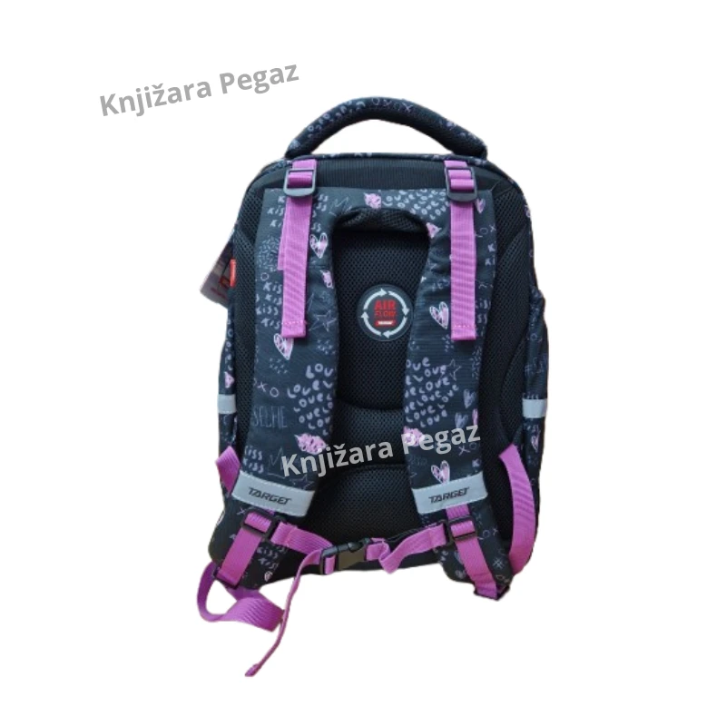 Target Rebel Heart Superlight 2 Face anatomski školski ranac 22L lagan 840g za osnovce 29598