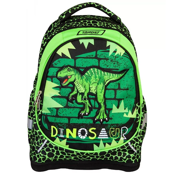 Target Superlight Petit Jurassic 27618 školski ranac sa anatomskim leđima i reflektujućim detaljima – lagan ranac za školu sa dinosaur motivom