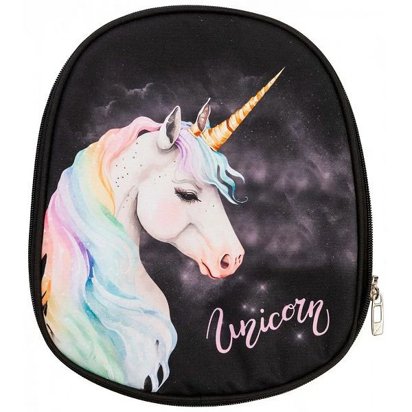 Target Superlight 2 Face Rainbow Unicorn 28044 školski ranac za devojčice sa zamenjivim motivom jednoroga, ergonomskim leđima i laganom konstrukcijom