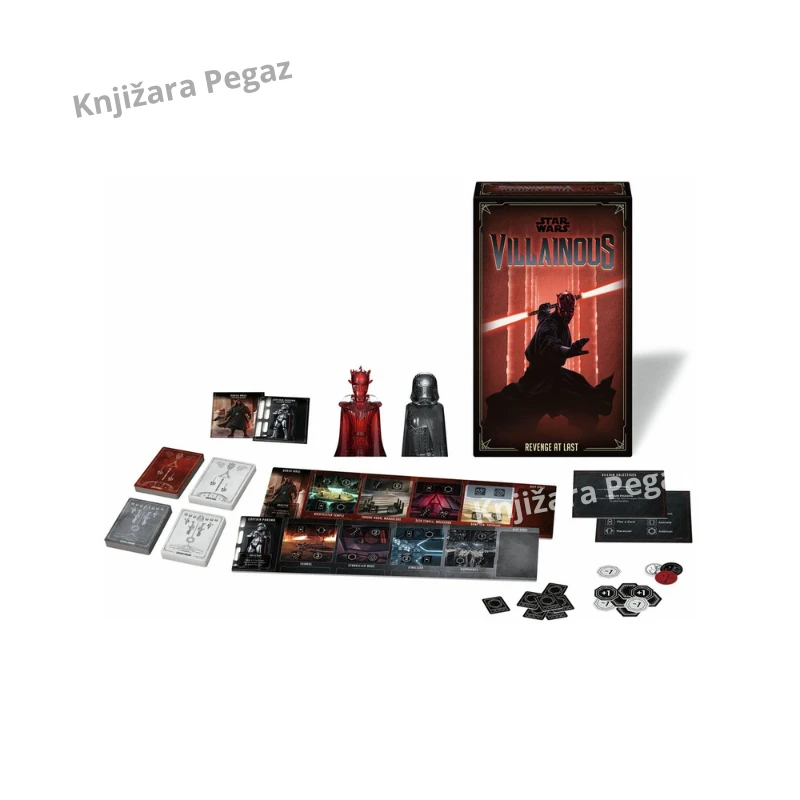 Ravensburger Star Wars Villainous: Revenge at Last – Proširenje 2 i samostalna strateška društvena igra, Darth Maul i Captain Phasma, uzrast 10+ RA22995