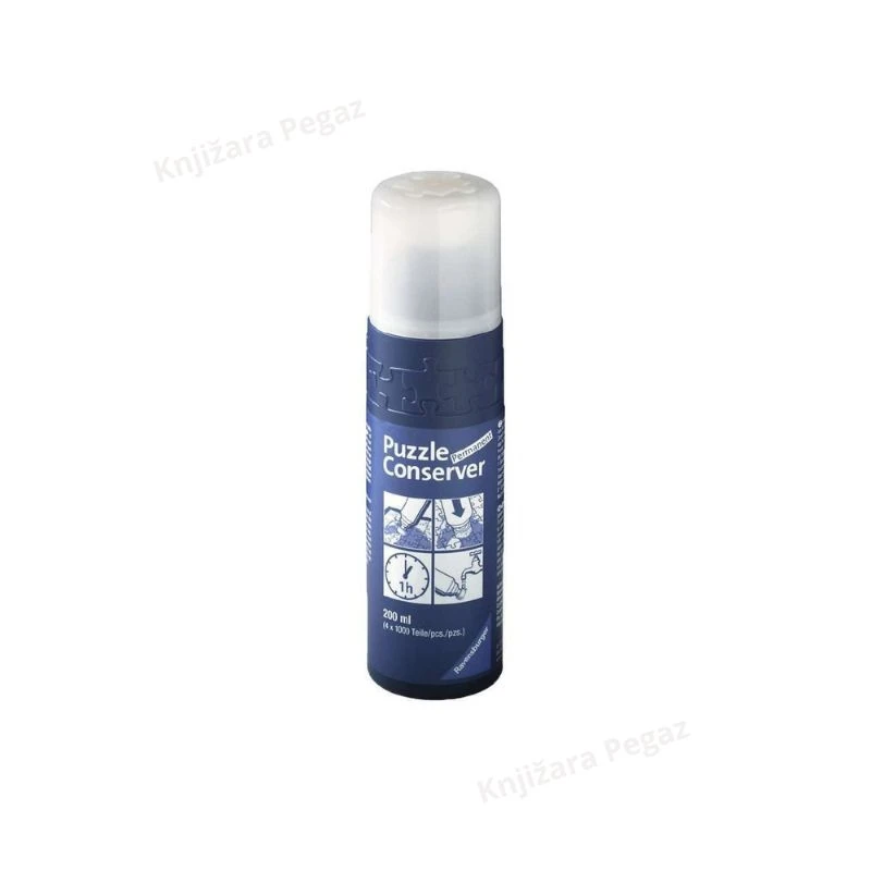 Ravensburger lepak za puzzle 200ml – tečni lepak za fiksiranje slagalice, zaštita i očuvanje puzzli