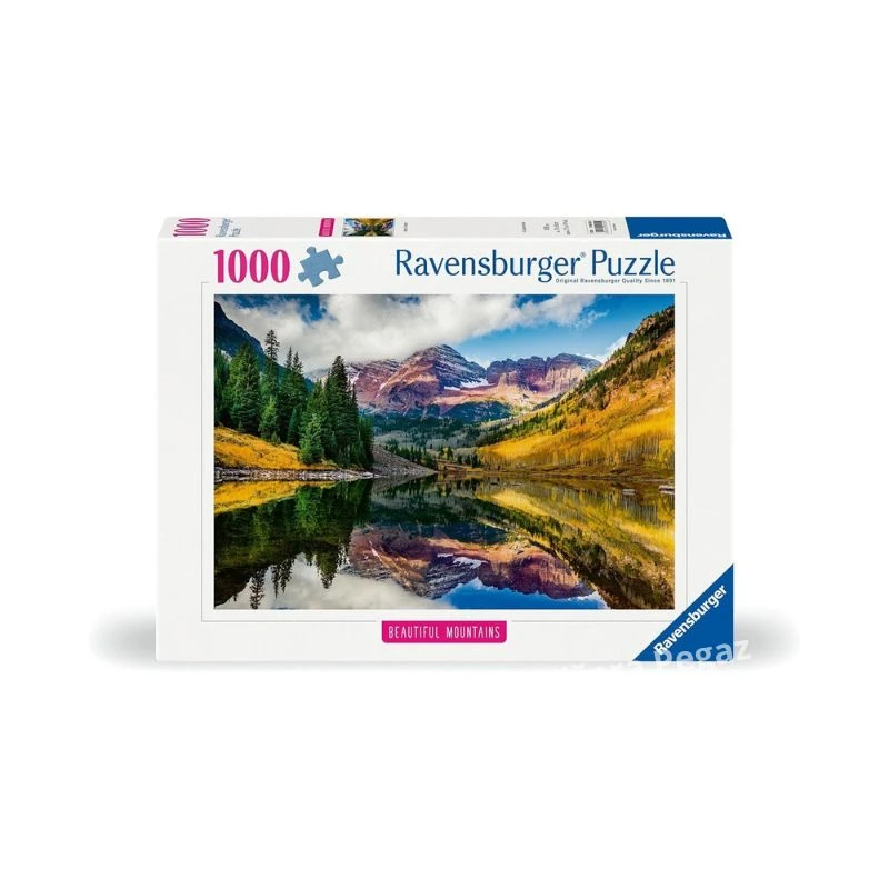 Ravensburger puzzle 1000 delova Aspen Kolorado RA12000255, planinski pejzaž