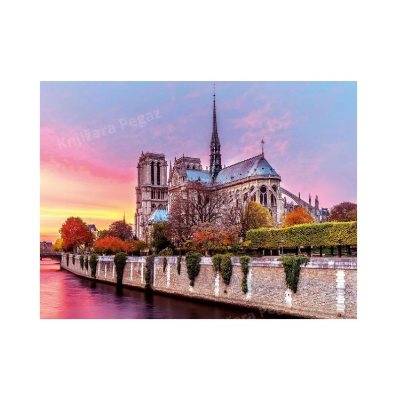 Ravensburger puzzle 1500 delova Živopisni Notre Dam RA12000712 – premium slagalica sa motivom pariske katedrale, velika puzzle za odrasle i tinejdžere, vrhunski nemački kvalitet