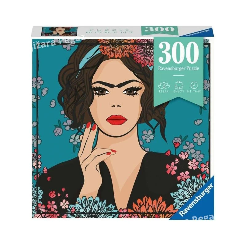 Ravensburger puzzle 300 delova Frida RA13310, slagalica za decu i odrasle, kreativna art puzzle uzrast 9+