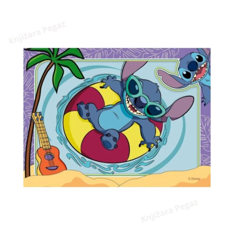 Ravensburger Disney Stitch puzzle za decu, 4 u 1, uzrast 3+ RA12001069