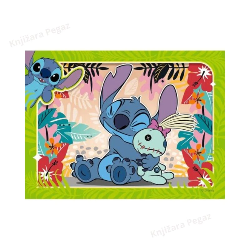Ravensburger Disney Stitch puzzle za decu, 4 u 1, uzrast 3+ RA12001069