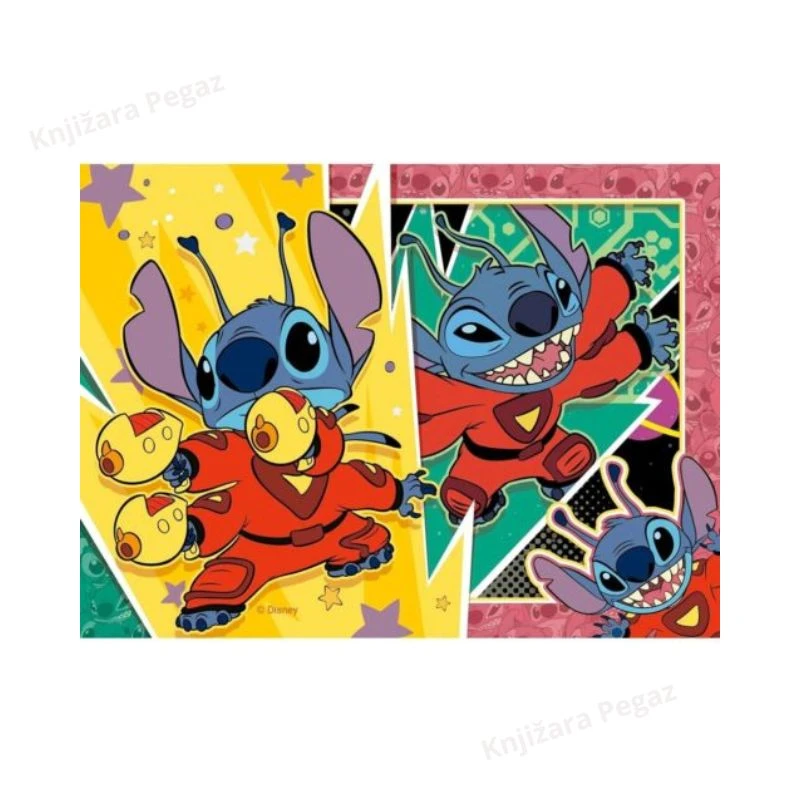 Ravensburger Disney Stitch puzzle za decu, 4 u 1, uzrast 3+ RA12001069 ...