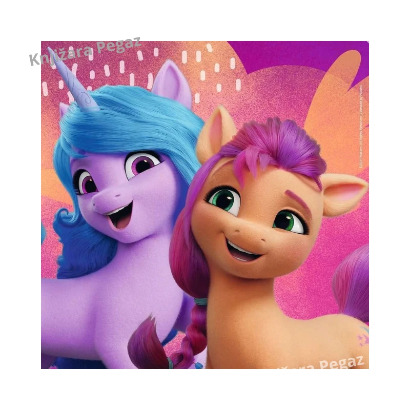Ravensburger My Little Pony puzzle za decu od 5 godina, tri slagalice sa po 49 delova, 21 x 21 cm RA05236