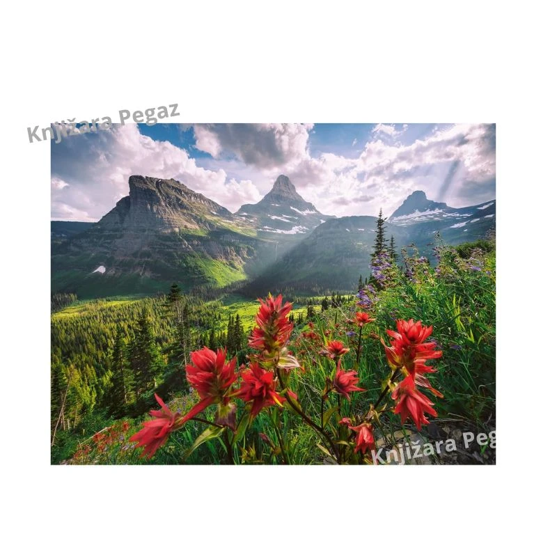 Ravensburger Puzzle Netaknute Planine 2000 delova, velika slagalica planinskog pejzaža za odrasle RA12001415