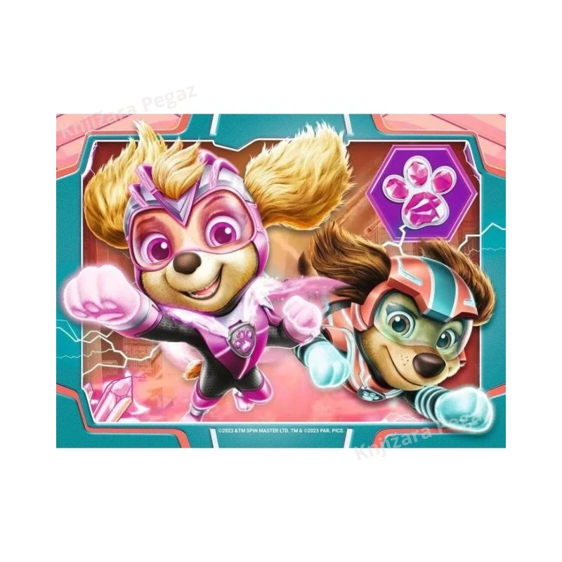Ravensburger puzzle Patrolne Šape, slagalice za decu 4u1, edukativne puzle 3+ RA03169