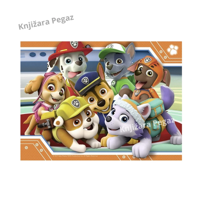 Ravensburger Paw Patrol (Patrolne šape) puzle 4 u 1 za decu 3+ – slagalice za početnike, 12/16/20/24 dela, 19 x 14 cm – RA06936
