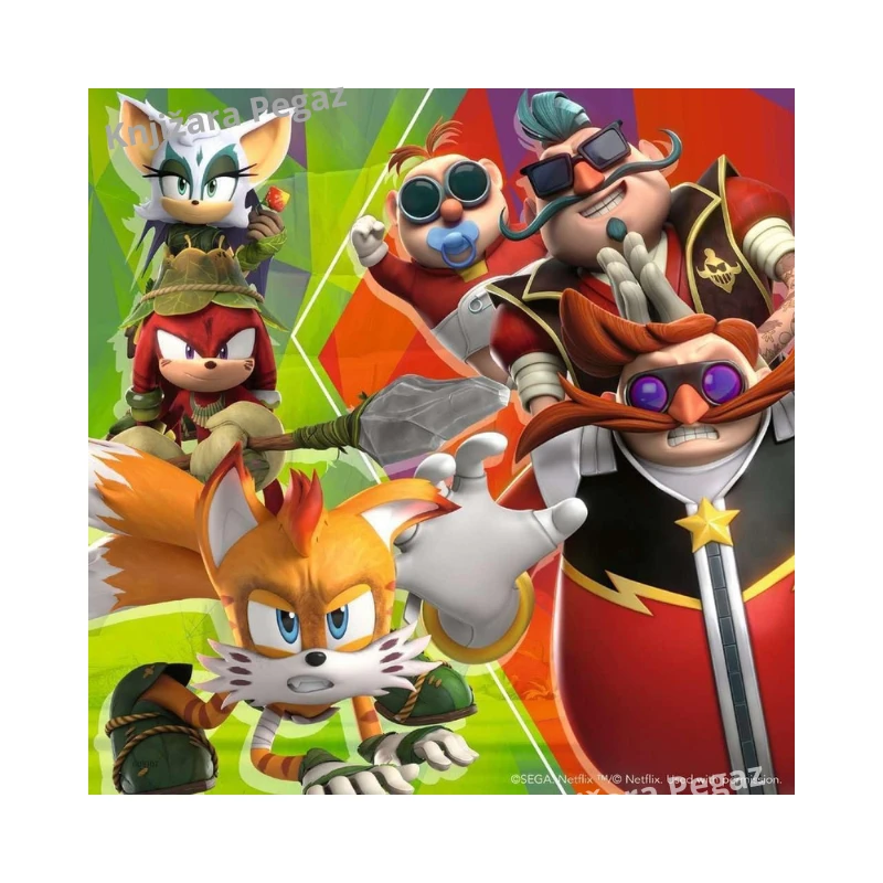 Ravensburger Sonic Prime puzzle 3x49 delova za decu 5+ RA05695