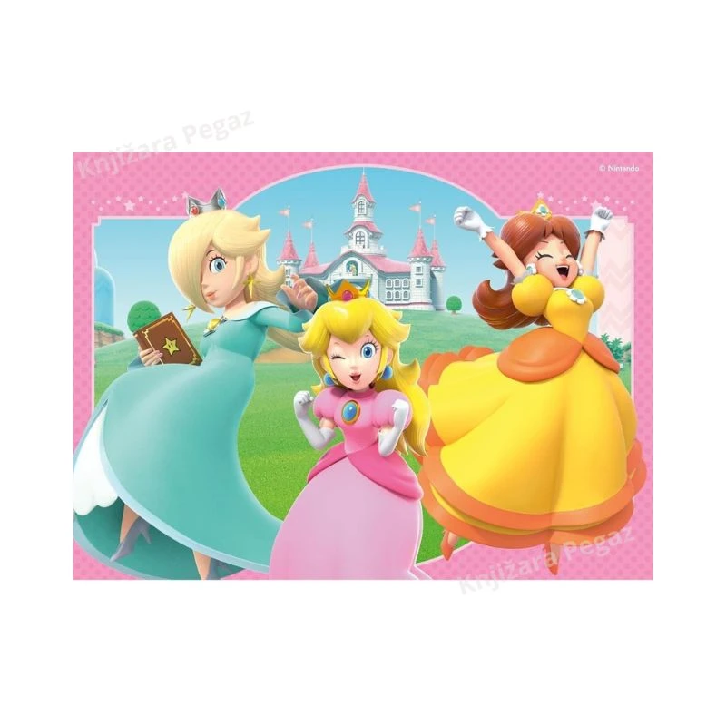 Ravensburger puzzle Super Mario slagalice za decu, 4u1, edukativne puzle za uzrast 3+ RA12004107