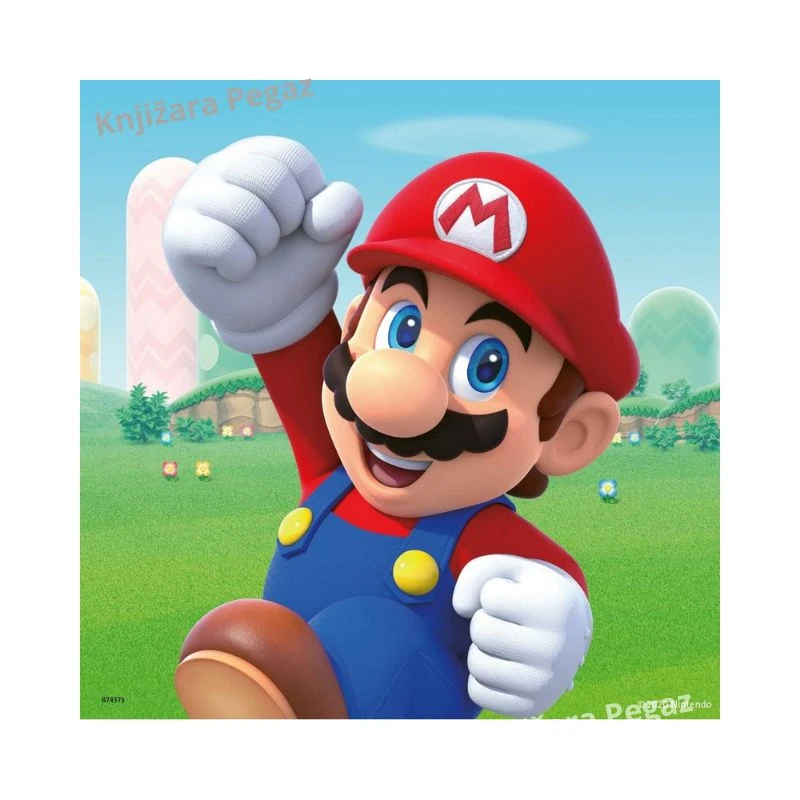 Ravensburger Super Mario slagalice 3x49 delova RA05186 – puzzle za decu 5+