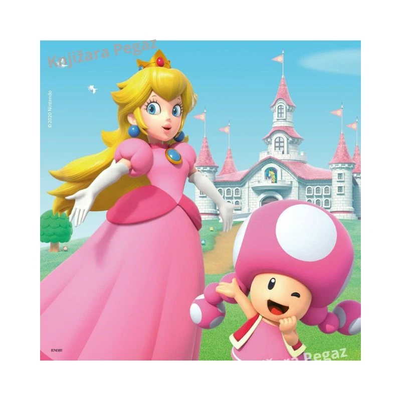 Ravensburger Super Mario slagalice 3x49 delova RA05186 – puzzle za decu 5+