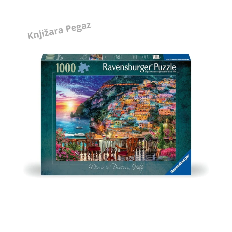 Ravensburger Večera u Pozitanu puzzle, 1000 delova, 70x50 cm, RA12000057