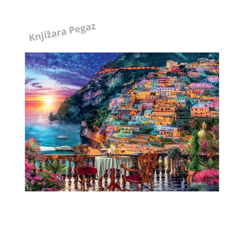 Ravensburger Večera u Pozitanu puzzle, 1000 delova, 70x50 cm, RA12000057