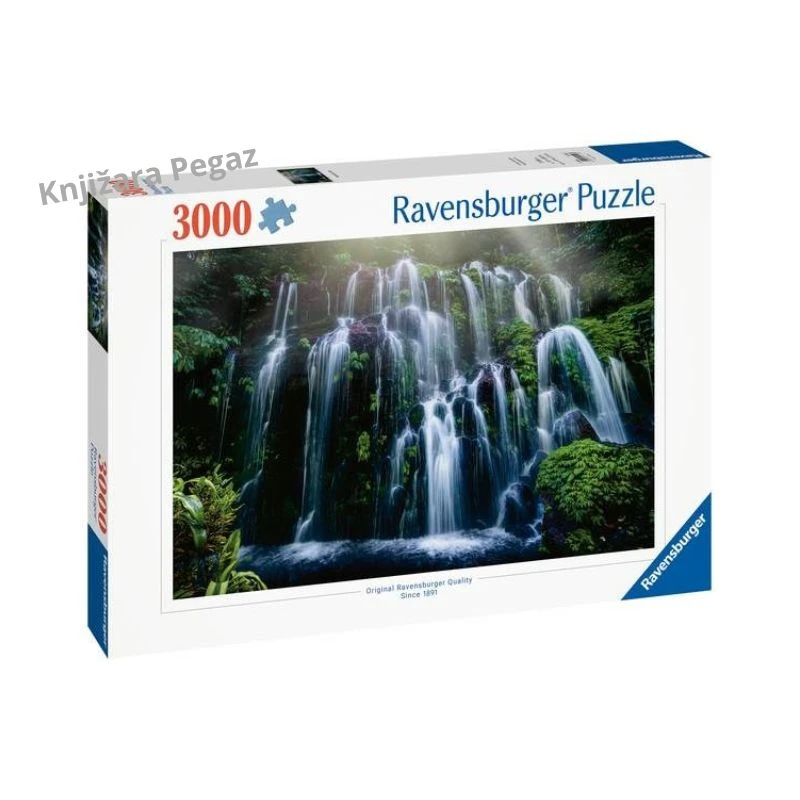 Ravensburger puzzle Vodopad 3000 delova, velika slagalica za odrasle 121x80 cm RA17116
