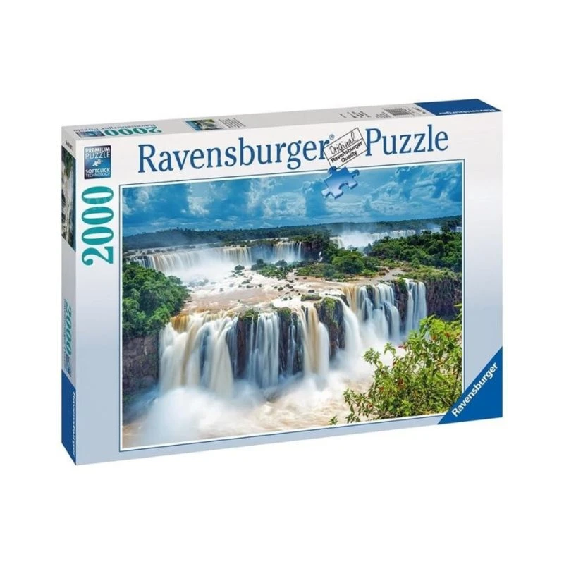 Ravensburger puzzle 2000 delova Vodopad RA 16607 – premium slagalica za odrasle sa motivom vodopada, veliki format 98×75 cm, vrhunski nemački kvalitet za opuštanje, koncentraciju i relaksaciju