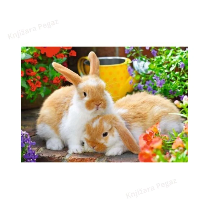 Ravensburger puzzle Vreme je za maženje, 2x12 delova , slagalice za decu 3+ RA05144