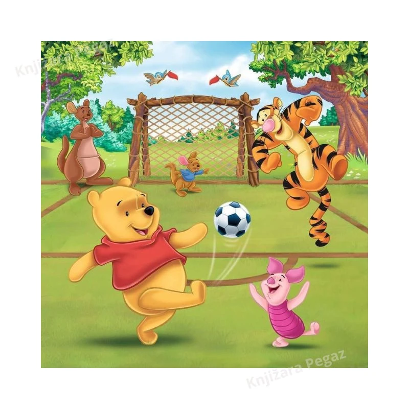 Ravensburger puzzle - Winnie the Pooh, 3x49 delova, edukativne slagalice za decu 5+ sa Dizni likovima RA05187
