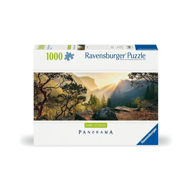 Ravensburger puzzle 1000 delova Yosemite Park Panorama RA12000045, slagalica za odrasle, nature landscape puzzle 70x50cm