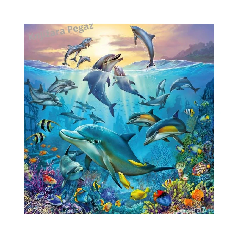 Ravensburger slagalice 3x49 delova Život u okeanu RA05149 – puzzle za decu 5+