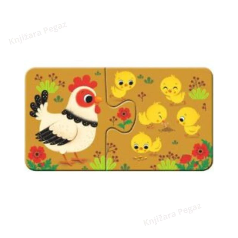 Ravensburger moje prve puzzle životinje i mladunci slagalica za decu 2+  RA03123