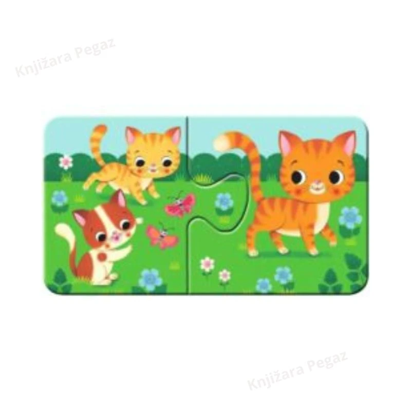 Ravensburger moje prve puzzle životinje i mladunci slagalica za decu 2+  RA03123