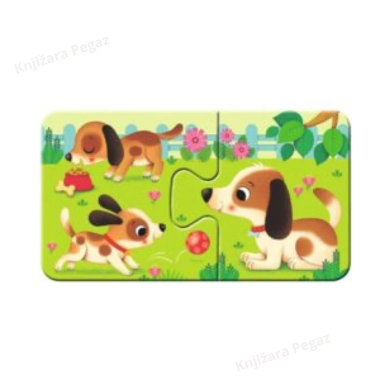Ravensburger moje prve puzzle životinje i mladunci slagalica za decu 2+  RA03123