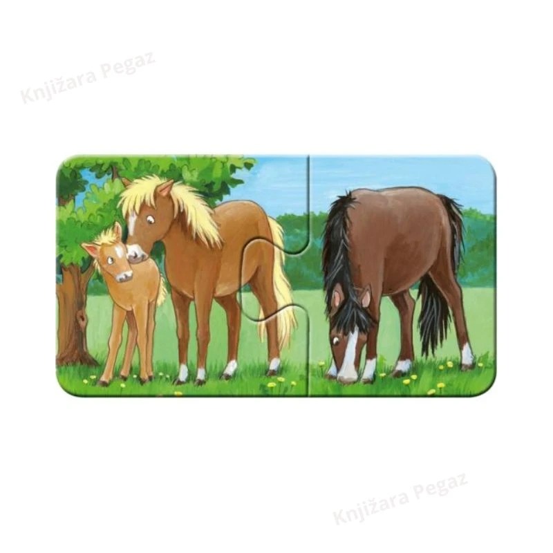 Ravensburger moje prve puzzle - životinje, slagalica za decu 2+ , RA0507