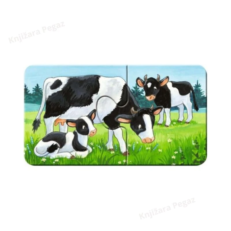 Ravensburger moje prve puzzle - životinje, slagalica za decu 2+ , RA0507