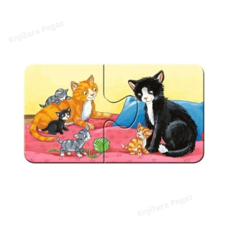 Ravensburger moje prve puzzle - životinje, slagalica za decu 2+ , RA0507