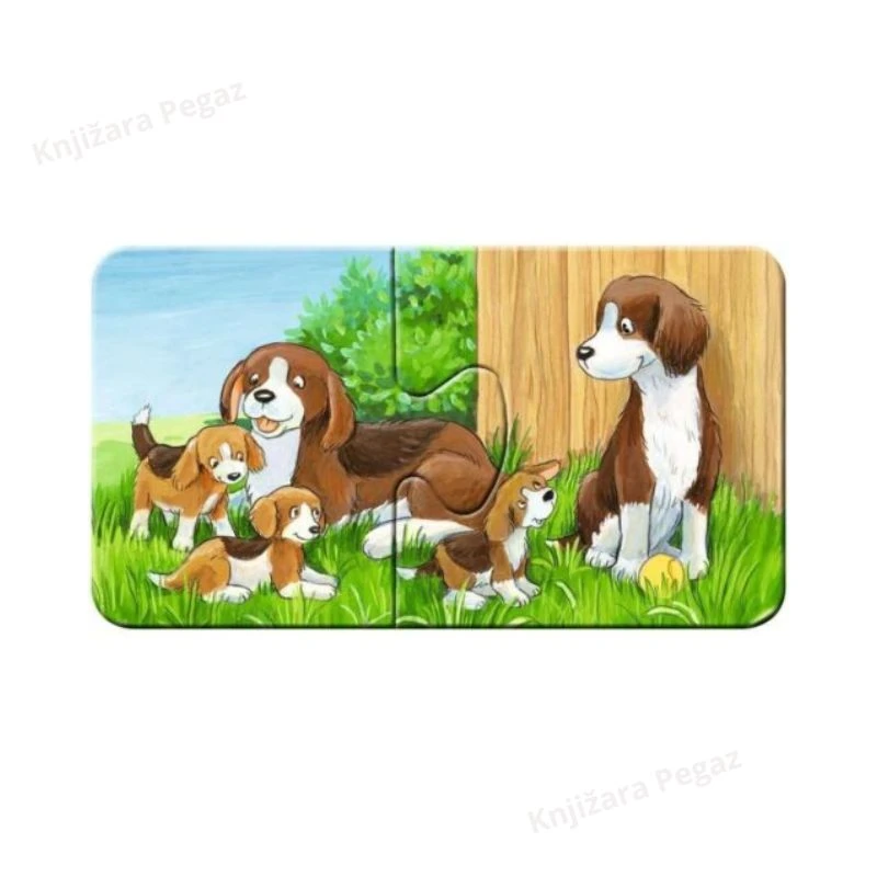 Ravensburger moje prve puzzle - životinje, slagalica za decu 2+ , RA0507
