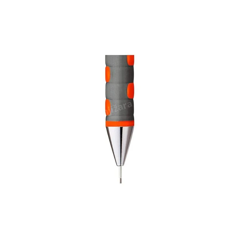 ROTRING Tikky tehnička olovka 0.7 mm neon narandžasta – profesionalna mehanička olovka sa mesinganim mehanizmom, soft-touch gripom i fiksnim vrhom za precizno pisanje i tehničko crtanje
