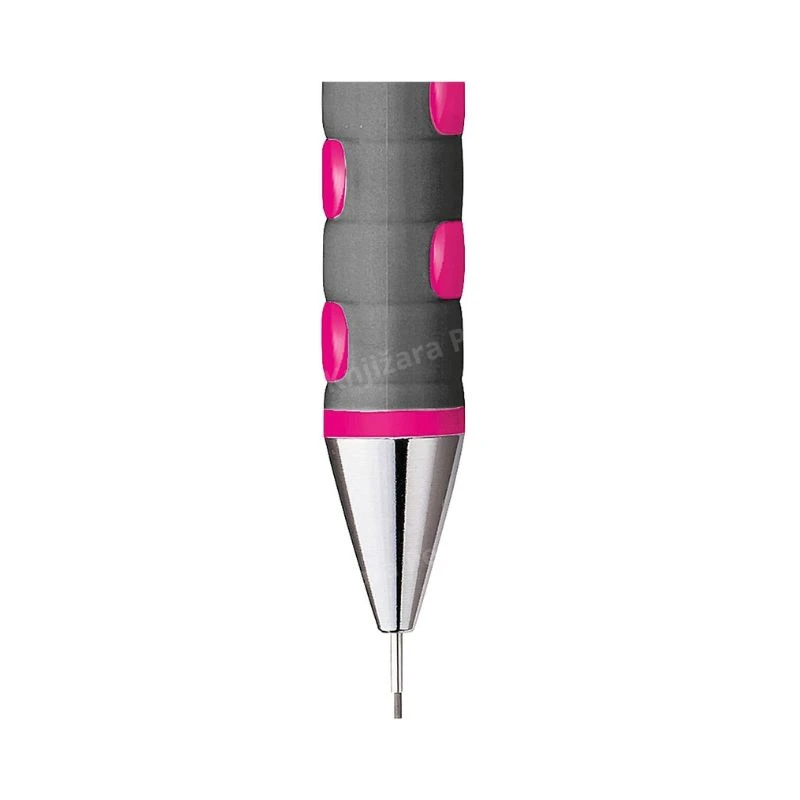 ROTRING Tikky tehnička olovka 0.7 mm neon pink – precizna mehanička olovka sa mesinganim mehanizmom, ergonomskim soft-touch gripom i fiksnim metalnim vrhom za pisanje i tehničko crtanje