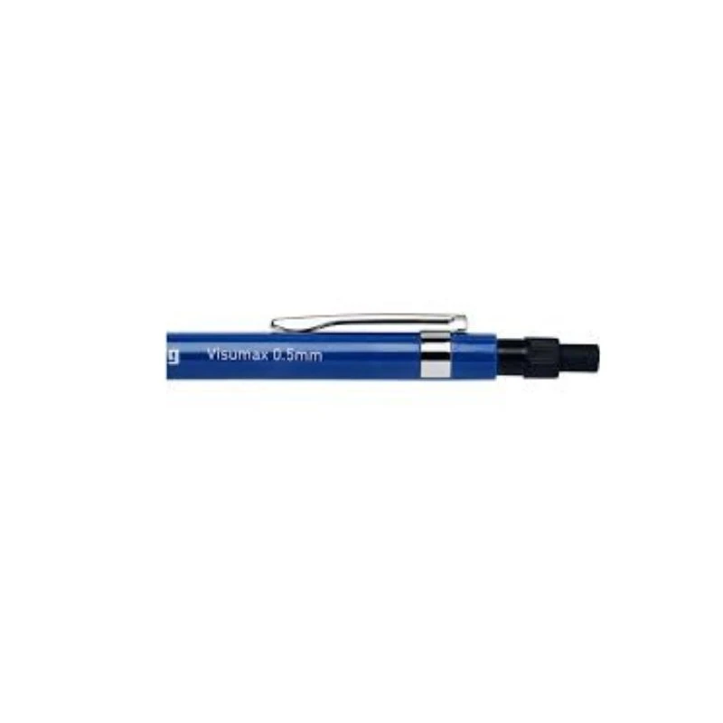 ROTRING Visumax tehnička olovka 0.5 mm plava – profesionalna mehanička olovka sa metalnim mehanizmom, uvlačivom minom i skrivenom gumicom za precizno pisanje i tehničko crtanje
