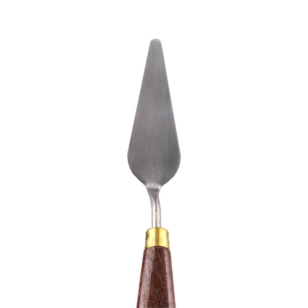Slikarski nož / špahtla br. 4 – Pop Knives 616704, elastični čelik i drvena drška, za slikanje i pravljenje tekstura