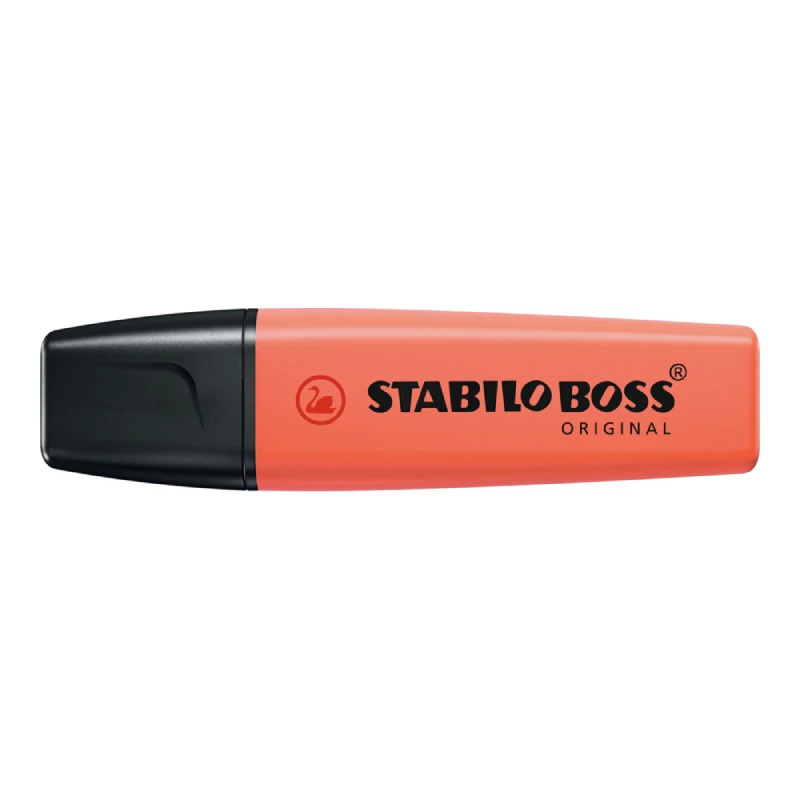 STABILO BOSS Original Pastel signir 70/140 koralno crvena (mellow coral red)- pastelni marker/signir za isticanje i podvlačenje teksta